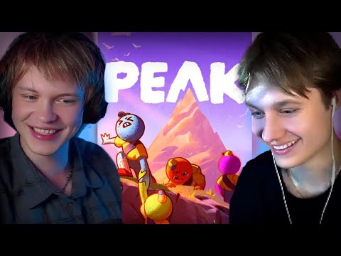 Видео: АНЕК И ДИПИНС ИГРАЮТ В PEAK