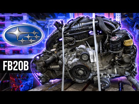 Видео: Subaru FB20 Контрактный двигатель