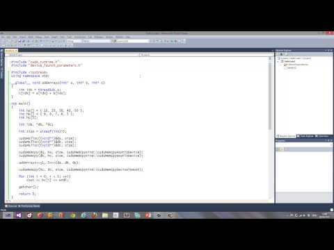 Видео: Разработка на CUDA