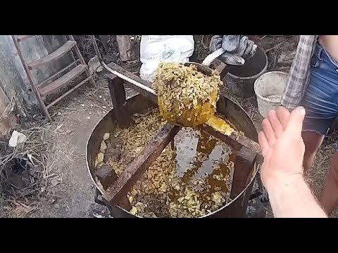 Видео: Топим воск ПО ДЕДОВСКИ №2 Чистый воск из мервы