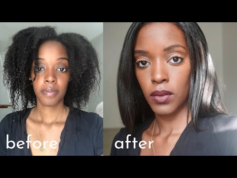 Видео: Выпрямление натуральных волос с помощью расчески Tymo Hair Comb