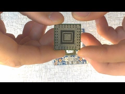 Видео: Ремонт (замена) видеокарты ноутбука. Полное видео!