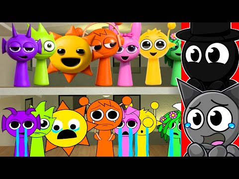 Видео: 4K SPRUNKI ЗАХВАТИЛА ОТЕЛЬ GMOD!