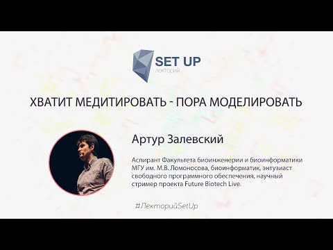 Видео: Артур Залевский — Хватит медитировать — пора моделировать!