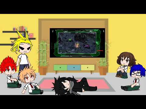 Видео: Глава1.5.реакция геройки на StarCraft2/Mha react to StarCraft2(Izuku/Jim au) gacha club