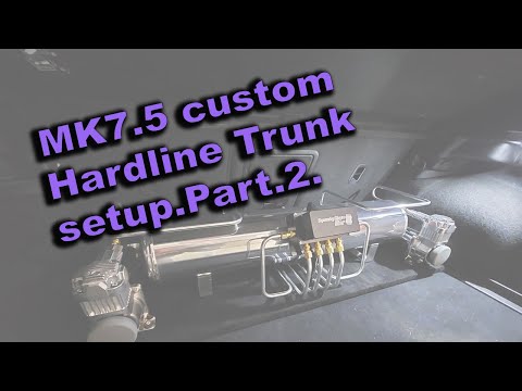 Видео: Установка багажника Hardline Custom для Golf MK7.5. Часть 2.