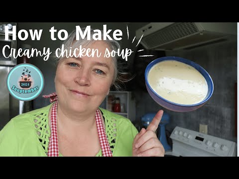 Видео: Мой ИЗВЕСТНЫЙ куриный крем-суп | #SOUPTEMBER