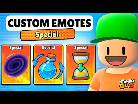 Видео: Я создал ИНДИВИДУАЛЬНЫЕ эмоции Stumble Guys!