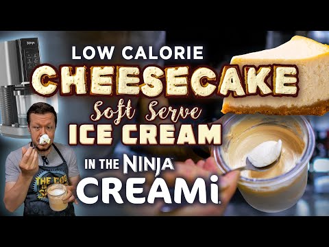 Видео: Мягкое мороженое Ninja Creami Cheesecake (всего 215 калорий!)