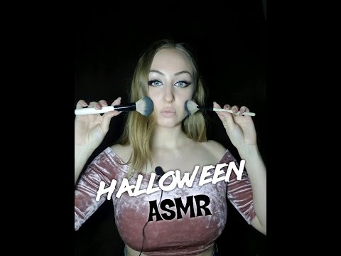Видео: Макияж Halloween / ASMR / Ролевая игра  / АСМР / Makeup / role-playing gameASMR Halloween /