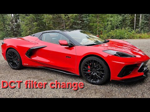 Видео: Замена фильтра трансмиссии DCT в моем Corvette C8