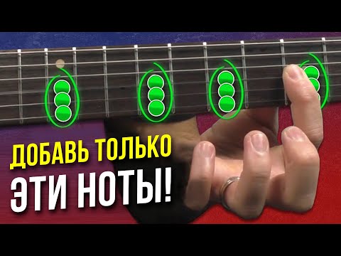 Видео: ЭТОТ ПРИЕМ на гитаре удивит всех! Играй популярные мелодии как ПРОФИ...