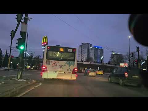 Видео: От храм-паметник "Св. Александър Невски" до Южната дъга (през бул. "Черни връх)