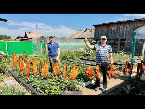 Видео: ДОМАШНЕЕ КОПЧЕНИЕ ДИКОЙ УТКИ И ЩУКИ В ДЕРЕВНЕ. ПЕРВЫЙ ВЫЕЗД НА РЫБАЛКУ.