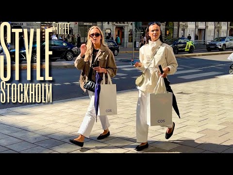 Видео: +16°C☀️в Стокгольме | Стильные Аутфиты Ранней Осени для Женщин и Мужчин | Модные Тренды Швеции 2025