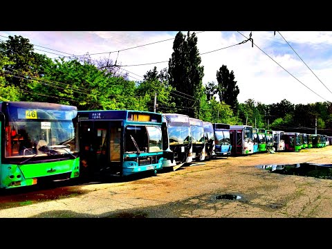Видео: Кладбище городских автобусов в Ставрополе.