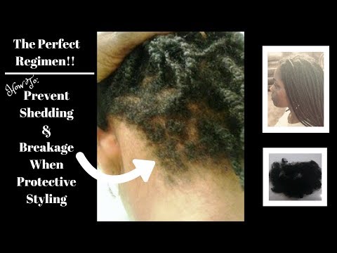 Видео: Как предотвратить выпадение и ломкость волос при защитной укладке — 2018