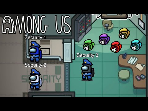 Видео: Вызов охранника на AMONG US!