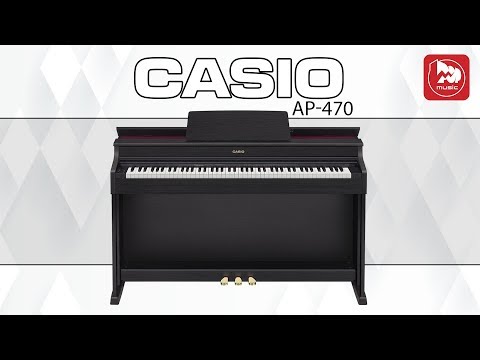 Видео: CASIO AP-470 Новое корпусное цифровое пианино CELVIANO