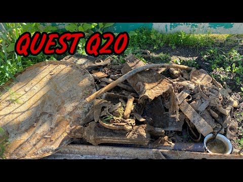 Видео: металлокоп с НОВЫМ металлоискателем Quest q20