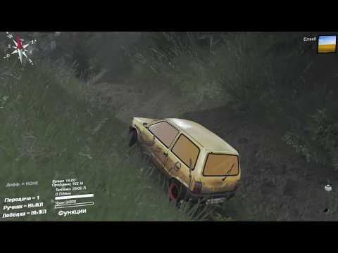 Видео: Spintires: оказия vs таз ваз 2105
