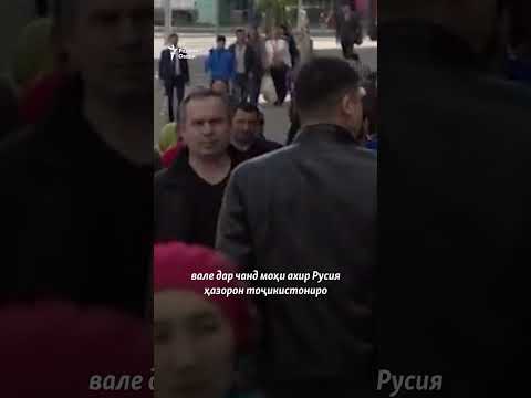 Видео: Сафорати Тоҷикистон аз шаҳрвандон хост, ба Русия сафар накунанд