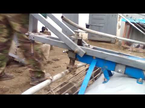 Видео: Мотоблок : Как самому установить фрезу на тяжёлый мотоблок . И адаптер для  переезда .