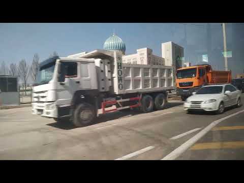 Видео: С АКТЕПЕ ДО ЮНУСАБАДА на 43 автобусе. Через старый город и Хазрет Имом.