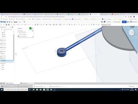Видео: OnShape  -  КШМ (моделирование)