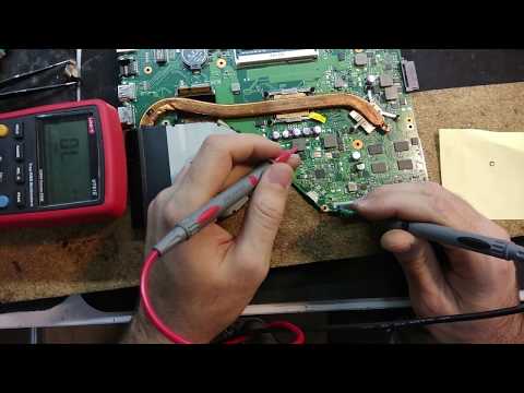 Видео: Ремонт ноутбука ASUS X550, отсутствует питание. Типовые проблемы ASUS №3