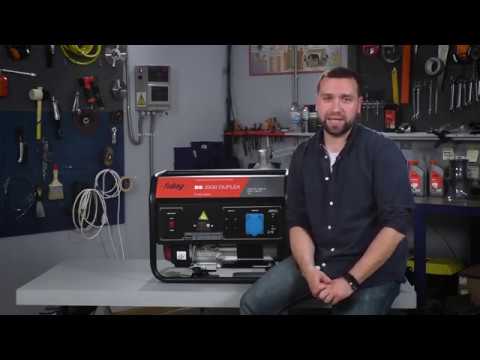 Видео: Как с генератора мощностью 2800 ватт снять 7000 ватт. Бензиновый генератор FUBAG BS 3500 Duplex