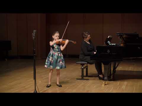 Видео: Р.Вагнер -Листок из альбома . София Казакова -скрипка ( 3 класс) , концертм. Даша Мороз -Хидашели