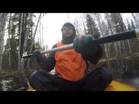 Видео: Сплав по р.Ух. ХМАО. 2022г. Под рассказ о событиях произошедших на этой реке 1936 году.