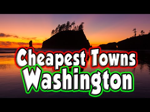 Видео: 10 самых дешевых городов Вашингтона для покупки дома