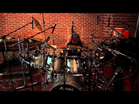 Видео: Запись барабанов для нового сингла группы Кипелов