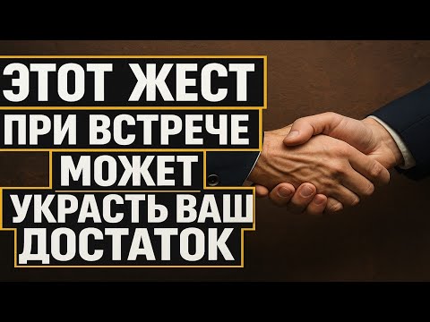Видео: Не позволяйте касаться вашего левого плеча - так уходит удача и деньги