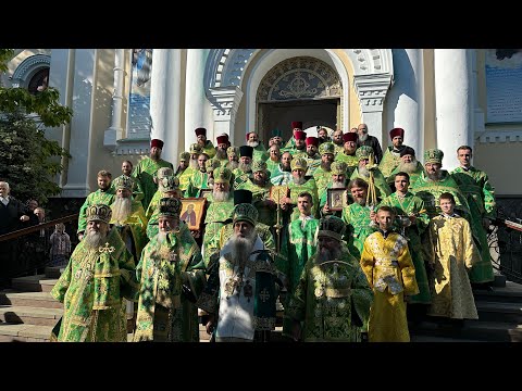 Видео: 🌿Хресний хід в день памʼяті прп. Сергія Радонезького, 08.10.24 Кременецький Богоявленський ж. мон.