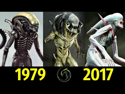 Видео: 😱 Чужой - Эволюция (1979 - 2017) ! Все Появления Ксеноморфов 👽!