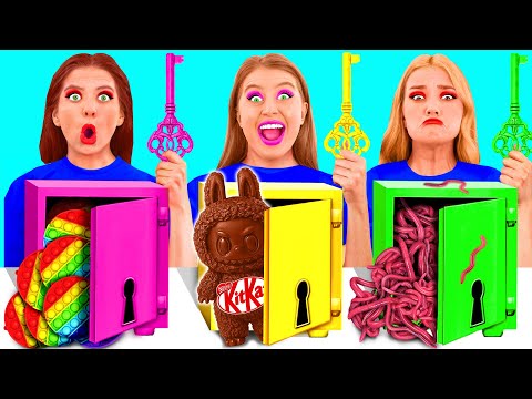 Видео: Выбери Правильный Ключ Челлендж | Эпичная Битва с Едой от DuKoDu Challenge