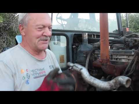 Видео: Как установить водяной насос (помпу) системы охлаждения двигателя МТЗ.