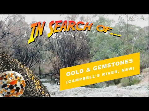 Видео: Добыча золота и драгоценных камней на реке Кэмпбеллс (Блэк-Спрингс, Новый Южный Уэльс)