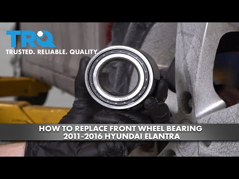 Видео: Как заменить передний ступичный подшипник на Hyundai Elantra 2011-2016