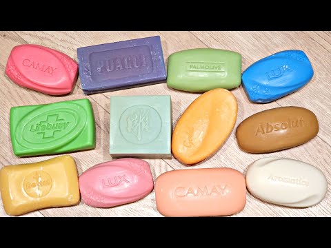 Видео: ASMR SOAP. 🩷💜🩵💚Резка сухого мыла. Satisfying video🩷💜🩵💚