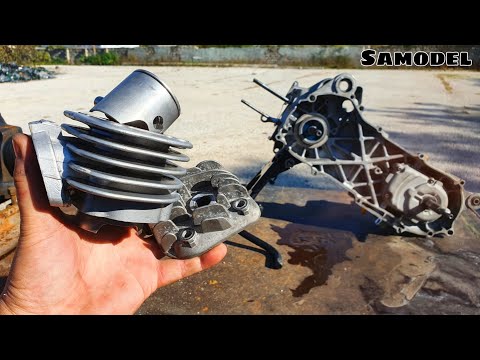 Видео: #11 Yamaha Jog установка 70сс рейсинг