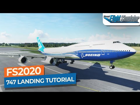 Видео: [MSFS] Учебное пособие по заходу на посадку, системе ILS и посадке Boeing 747-8i｜Drawyah