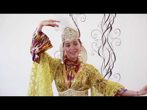 Видео: Узбекский танец. Uzbek dance in Moscow. Ферганский танец.