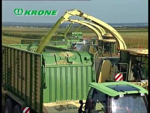 Видео: Кормоуборочные комбайны Krone