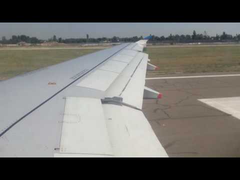 Видео: A320 взлет из Ташкента! HY683 TAS/KJA