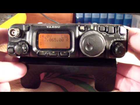 Видео: Настройки YAESU 817 для удобной работы в эфире...