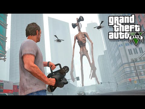 Видео: ГИГАНТСКИЙ СИРЕНОГОЛОВЫЙ В ГТА 5! СИРЕНОГОЛОВЫЙ УНИЧТОЖИЛ ГОРОД ОБЗОР МОДА В GTA 5! ГТА 5 МОДЫ MODS